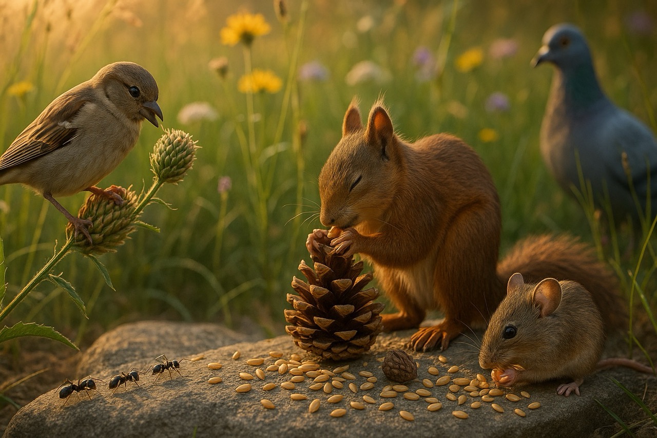découvrez les animaux granivores courants et leur rôle écologique