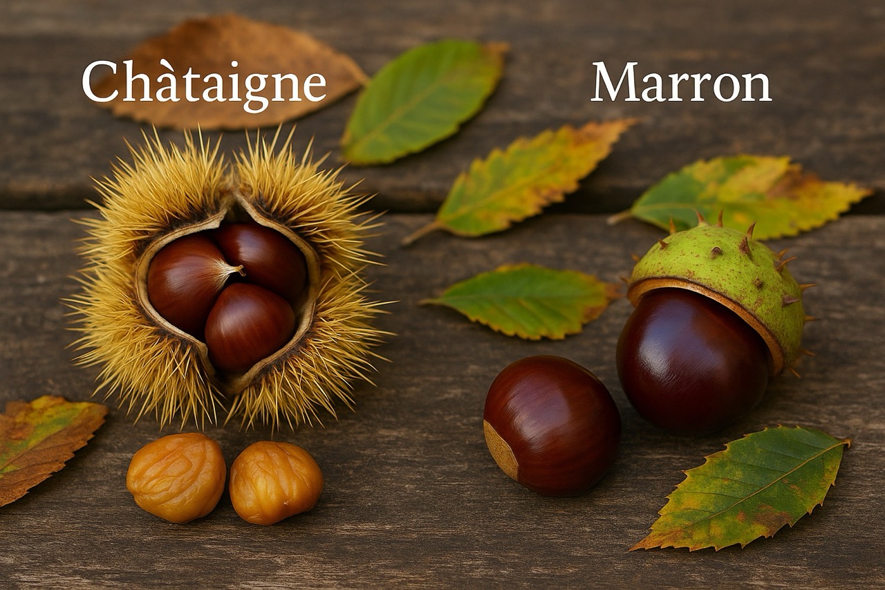 Marron ou châtaigne apprenez à différencier ces deux fruits