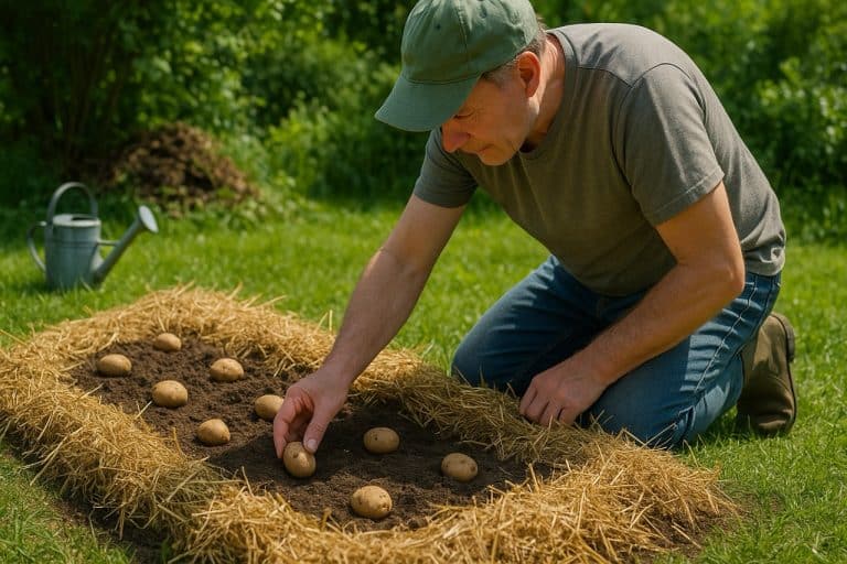 Comment planter des pommes de terre sans se fatiguer