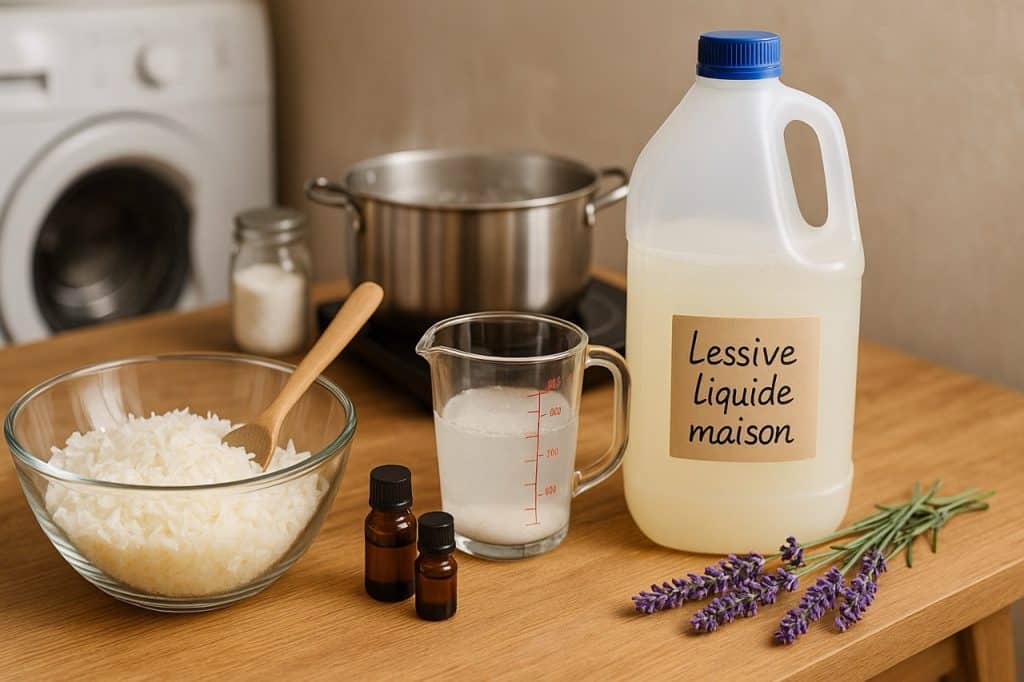 Découvrez notre recette de lessive liquide maison