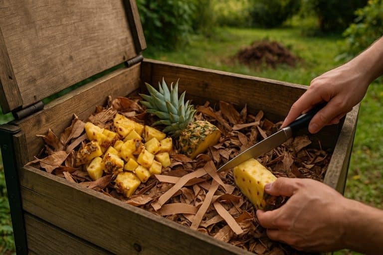 Peut-on mettre de l'ananas dans le compost