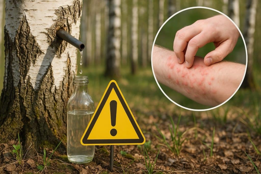 Quels sont les dangers de la sève de bouleau