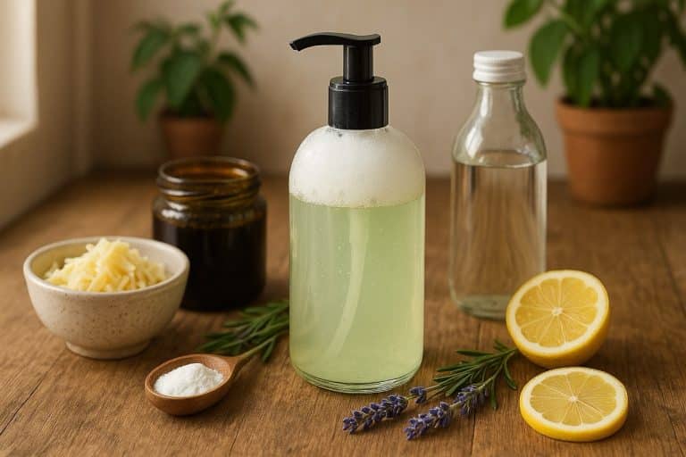 recette liquide vaisselle maison moussant diy efficace