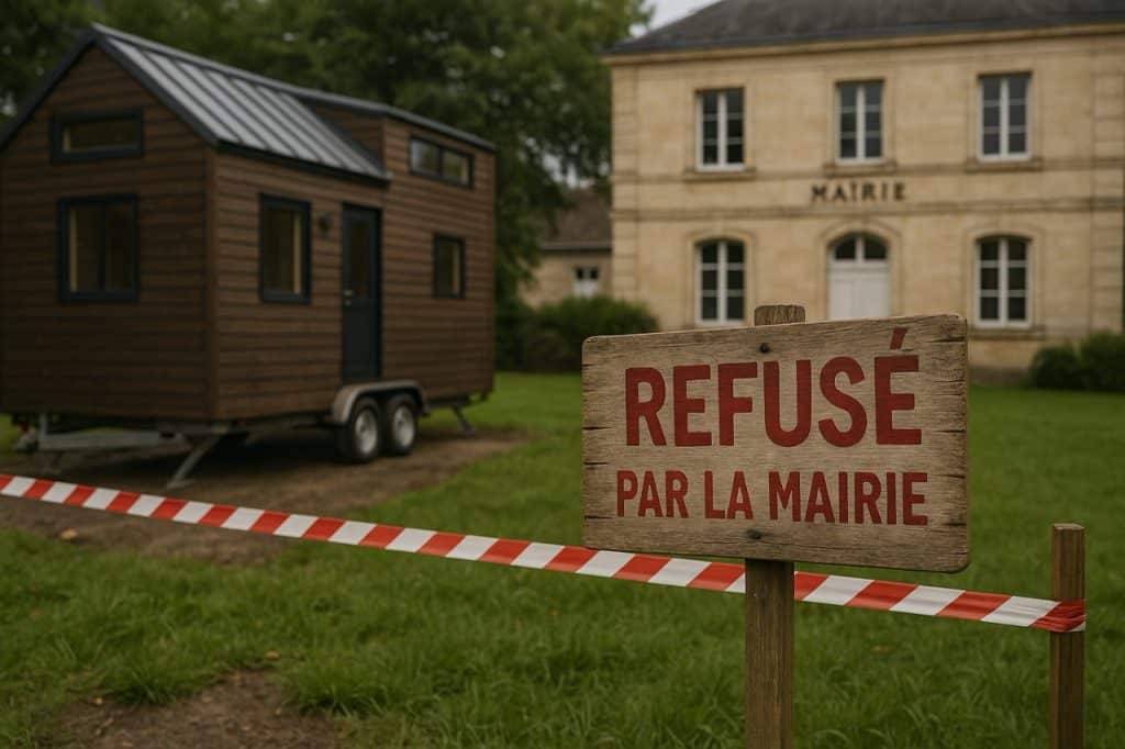 Que faire si la mairie refuse l'installation de ma Tiny House